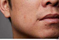 Face Man Asian Wrinkles Face Skin Textures